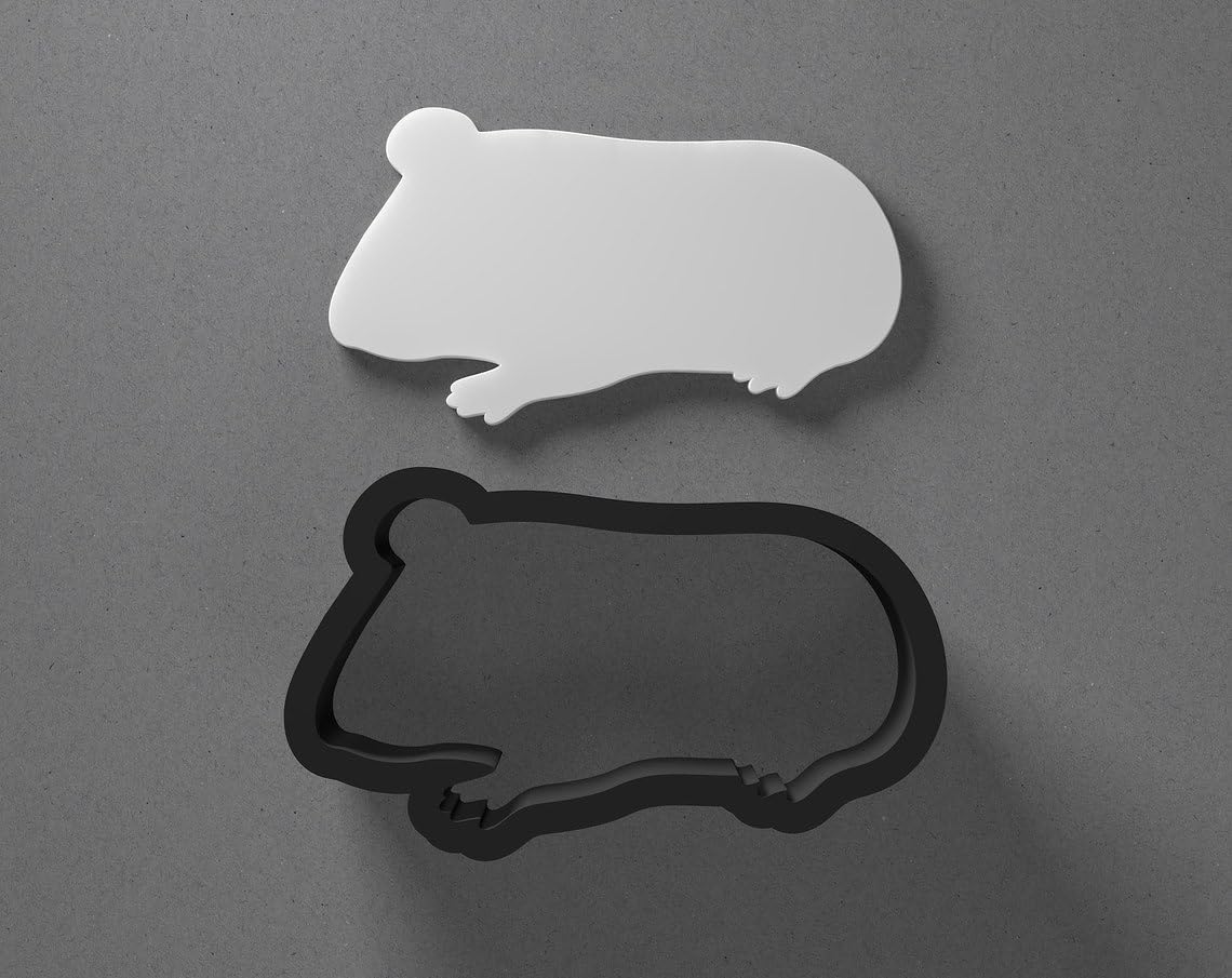 Guinea Pig Polymer Clay Cutter Sharp Tapered Edge Earring Jewelry Making Tool for Mini Studs Pendants Cookie Cutter Craft Supplies Cookie India