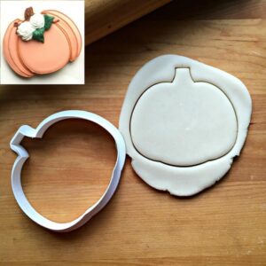 Cookie Pumpkin Cookie Cutter, Suitable Size for Halloween, Fall, or Pumpkin-Shaped Cookies, Biscuits, Cakes, and Fondant Decorations, Perfect for Autumn Parties, Made in India