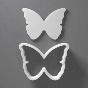 Butterfly Cookie Cutter Moth Animal Shape Baking Tool for Cookies Biscuits Fondant Dough Clay Jewelry Making Earring Craft Decorating Party Baking and Creative Daily Home Use