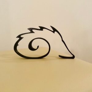 Hedgehog: Minimalist Statue Tabletop Figure for Home and Office Decor, Gifts, Shelf Sitter, Housewarming Present