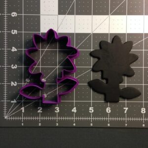 Black Cookie Sunflower Cookie Cutter for Baking Fondant Biscuits Sandwiches Pancakes Pastry Dough Tools for Garden Party Decorations Floral Treats Summer Events and Spring Celebrations
