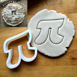 Number Pi Cookie Cutter Cookie - Made in India - Mathematical Pi Shape Mold for Baking, Educational Activities, Party Favors, Math-Themed Treats & DIY Crafts