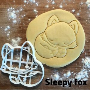 Fox Cookie Cutter Black | Woodland Animal Cookie Cutter | Fondant Clay Cutter | Woodland Baby Shower | Animal Lover Gift | DIY Wedding Favor | Gift for Mom | Woodland Cookies