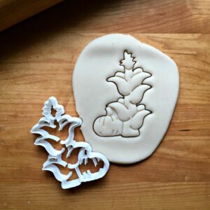 Cookie Corn Stalk with Pumpkin Cookie Cutter, Suitable Size Fall Harvest or Halloween Cookie Mold – Perfect for Autumn Treats – Made in India