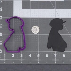 Black Woman with Braids 266 K791 Cookie Cutter Silhouette for Cultural Celebration Baking Tool Female Portrait Biscuit Cutter Kids Craft Clay Fondant Decoration Supplies