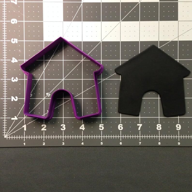 Dog House 101 Cookie Cutter Black Cookie Pet Kennel Shaped Baking Mold for Dog Lovers Animal Theme Party Favors Pet Treats Fun Cookie Decoration Kids Crafts and Unique Gift Ideas - Image 2
