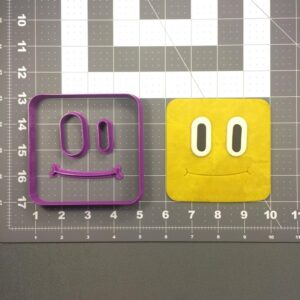 Black Square Emoji 100 Cookie Cutter Set for Fun Themed Baking Creative Emoji Shaped Cookies Decorative Treats for Birthday Parties Kids Activities School Events and Unique Kitchen