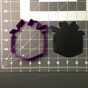 Black Gift Box Cookie Cutter for Biscuits Fondant Sandwiches Cake Decoration Cookie Present Shape Baking Tool Edible Party Favor Shape Cutter for Birthday Holiday Kitchen Use