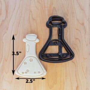 Potion Bottle Cookie Cutter Cookie for Fondant, Clay, Dough RPG Fantasy Game Flask Design, Magic Potion Cookies, Fantasy-Themed Crafts Made in India