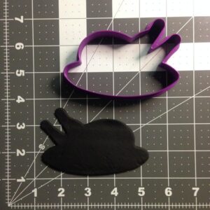 Cooked Turkey 101 Cookie Cutter Black Cookie Thanksgiving Feast Biscuit Mold for Holiday Cookies Autumn Party Baking Kids Activities Craft Projects and Seasonal Dessert Decorations
