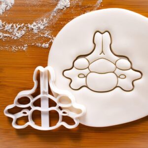 Cervical Vertebra Cookie Cutter Medical Science Themed Baking Human Spine Anatomy Biscuit Fondant Clay Cutter Doctor Nurse Birthday Party Educational Treats and Gifts (ONLY CERVICAL VERTEBRA)