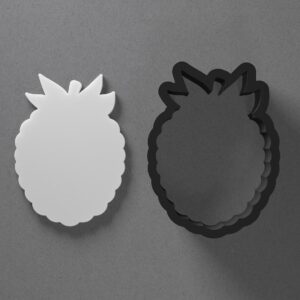Raspberry Polymer Clay Cutter Sharp Tapered Edge Clay Earring Cutter Jewelry Making Tool for Mini Fruit Studs Pendant Set Summer Cookie Cutter for Clay Crafts and Handmade