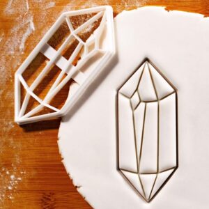 Crystal Points Cookie Cutter Style 1 for Crystal Enthusiasts Reiki Healing Events Holistic Baking Spiritual Metaphysical Theme Parties Meditation Gift Ideas and Energy Balance