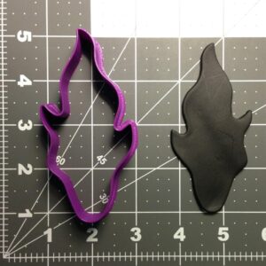 Black Ghost Cookie Cutter Cookie Halloween Shape Spooky Spirit Theme Baking Tool for Scary Cookies Holiday Party Favors Cake Decoration Crafts and Kids Halloween Activities