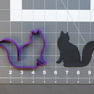 Cat 266 718 Cookie Cutter for Making Cute Shortbread Biscuits Pastry Fondant Clay Crafts Decorative Toppers Cake Decoration Tools for Pet Theme Parties Baking Events and DIY Projects