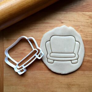 Couch Cookie Cookie Cutter, Sofa Shape for Baking, Suitable Size, Standard or Dishwasher Safe, Made in India