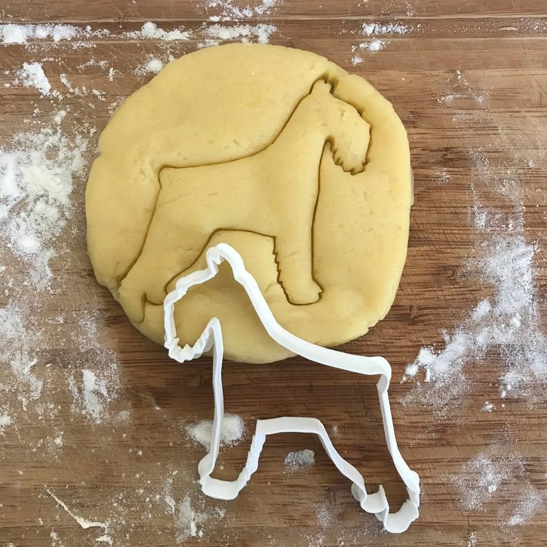 Black Schnauzer Face Cookie Cutter cookie Dog Shape Baking Tool For Dog Biscuit Cookies Fondant Clay Crafts Schnauzer Lover Gift For Dog Mom Dog Party Favor - Image 2