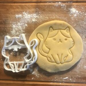 Black Cat Cookie Cutter cookie Kitty Kawaii Neko Animal Biscuit Cutter for Baking Cookies Fondant Clay Craft Tool Cat Lover Gifts Cat Mom Gift DIY Wedding Favors