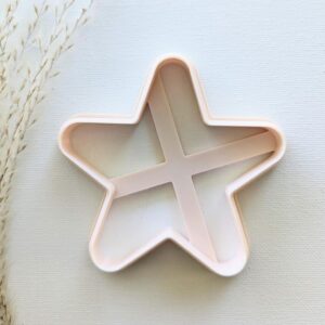 Star Cookie Cookie Cutter for Christmas and Holiday Baking, Large Polymer Clay and Dough Cutter for Festive Crafts, Ideal Clay Cutter for Making Holiday Cookies and Handmade