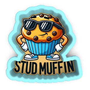 Black Stud Muffin Cookie Cutter Stamp Stencil Baking Tool for Fun Romantic Valentines Day Birthday Anniversary Party Cookies Kids Fondant Pastry Biscuits Desserts Creative Baking