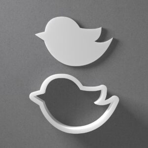 Cute Bird Cookie Cutter Flying Wings Shape Baking Tool for Cookies Biscuits Fondant Dough Clay Jewelry Making Earring Craft Decorating Party Baking and Daily Home Use