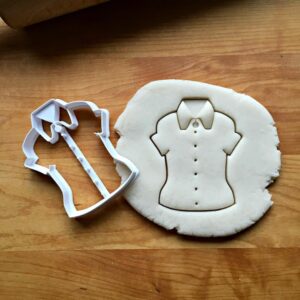 Cookie Blouse Cookie Cutter for Baking Shirt Cookies Cake Fondant Decorations Suitable Size Dishwasher Safe Made in India for Fashion Events Baby Showers Birthday Parties and Themed