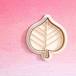 Linden Leaf Cookie Cutter Set for Leaf Shaped Cookies Pastry Fondant Cake Decoration Autumn Nature Theme Baking for Fall Parties Weddings Crafting School Projects and Homemade Treats