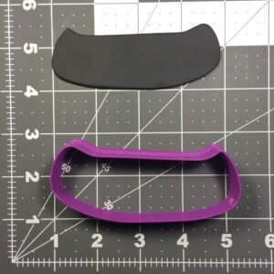 Black Cookie Canoe 101 Cookie Cutter for Baking Biscuits Fondant Pancakes Sandwiches Camping Themed Party Cookies Decorating Tool for Outdoor Adventure Lovers Kids Crafts and Events