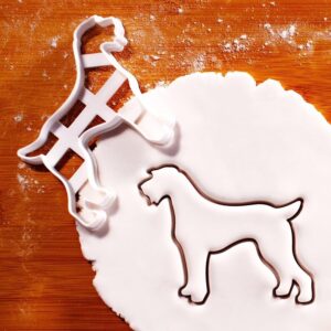 German Wirehaired Pointer Body Cookie Cookie Cutter for GWP Dog Shaped Biscuits Treats Baking Activities Pet Lovers Breed Theme Parties Dog Events Birthdays Clay Crafts Set Also (ONLY Body)