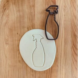 Spray Bottle Cookie Cutter for Baking, Fondant, Clay Crafts, India Cookie Mold for Cleaning-Themed Parties, DIY Decorations, Kids’ Activities, Educational Projects, and Creative Baking
