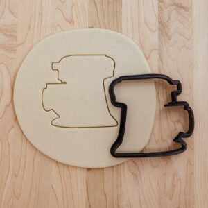 Stand Mixer Kitchen Outline Cookie Fondant Clay Cutter for Baking, India Cookie Mold for Kitchen-Themed Crafts, Baking Enthusiasts, DIY Party Treats, Cooking Classes, and Fun Food