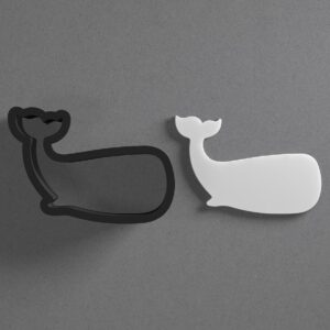 Whale Polymer Clay Cutter Cookie With Sharp Tapered Edge Earring Jewelry Tool For Mini Studs Pendant Set Crafting Mold Cookie Cutter For Clay Art Accessories And Jewelry Making