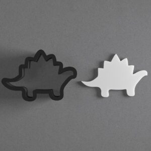 Stegosaurus Dinosaur Polymer Clay Cutter Cookie With Sharp Tapered Edge Earring Jewelry Tool For Mini Studs Pendant Set Crafting Mold Cookie Cutter For Clay Art Accessories
