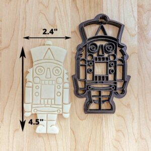 Nutcracker Traditional Ballet Cookie Cookie, Fondant or Clay Cutter, Ballet Cutter for Christmas Decor Ideas - Made in India