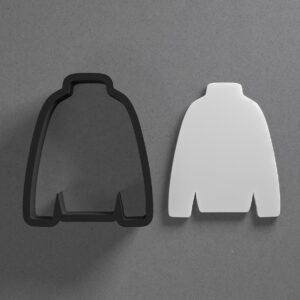 Christmas Sweater Xmas Shape Polymer Clay Cutter With Sharp Tapered Edge Jewelry Earring Making Tool For Mini Studs Pendant Set Clay Mold Cookie Cutter For Holiday Winter Festive Craft