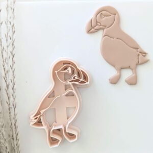 Puffin Bird Clay Imprint Cutter for Polymer Clay Jewelry Making Large Bird Shape Cutter for Fondant Clay Crafts Cookie Decorations and DIY Projects Made in India Cookie