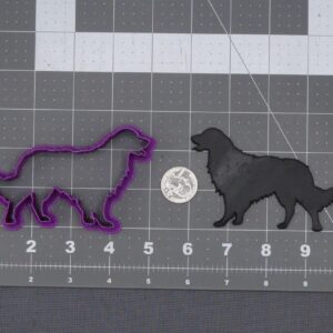 Black Golden Retriever Dog 266-K727 Cookie Cutter Silhouette for Pet Theme Baking Dog Lover Gift Fondant Biscuit Tool for Birthdays Animal Events DIY Crafts and Party Decorations
