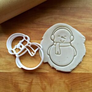 Cookie Snowman Cookie Cutter Multi Size for Christmas Holiday Baking Snowman Shaped Decoration Tool for Kids Party Snacks Shaped Treats Made in India Durable Kitchen Accessory