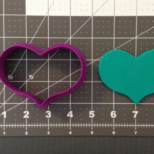Black Heart Cookie Cutter for Baking Valentines Day Wedding Anniversary Party Favor Fondant Cutter for Love Theme Cookies Cake Decoration Crafts and Edible Gift IdeasThis Black Heart