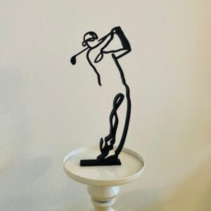 Mini Golf Club Set - Eco-Friendly Desktop Addition for Golf Enthusiasts, Perfect Gift for Players