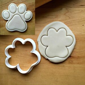 Paw Print Cookie Cookie Cutter for Dog Treats, Pet-Themed Parties, Animal Rescue Events, Suitable Size, Made in India
