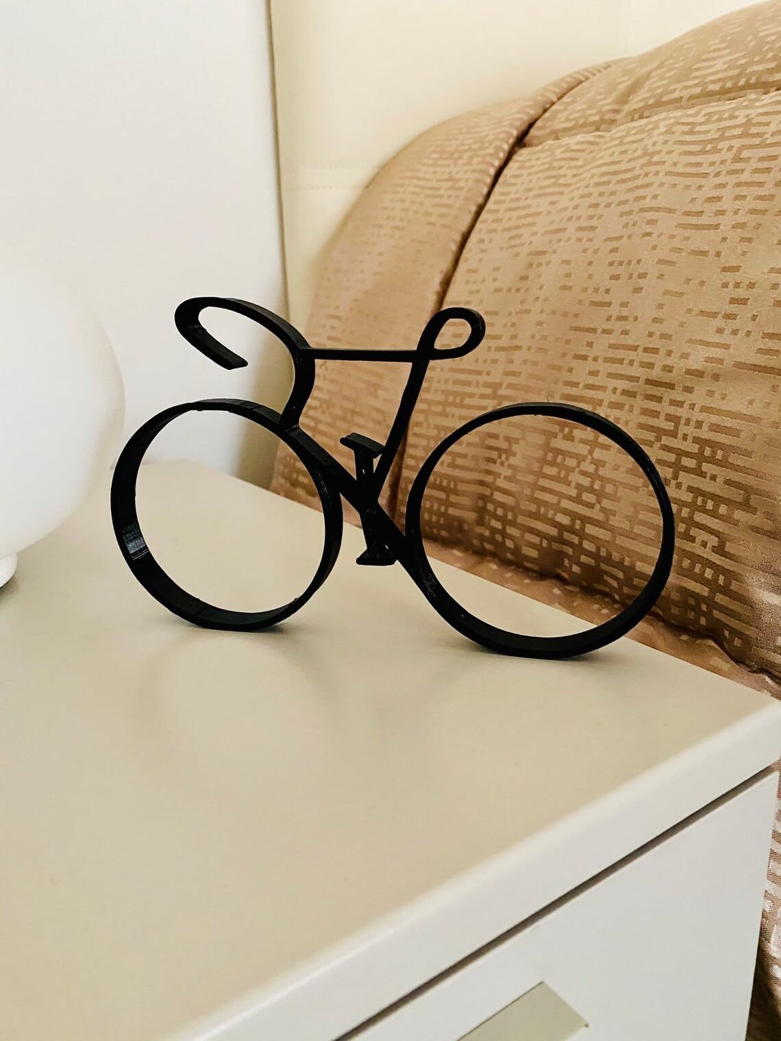 Cycle Sleek Bike Statue: Minimalist Statue Shelf Sitter for Home Decor, Tabletop Present, Sport Enthusiasts, Housewarming and Birthday Gifts - Image 4