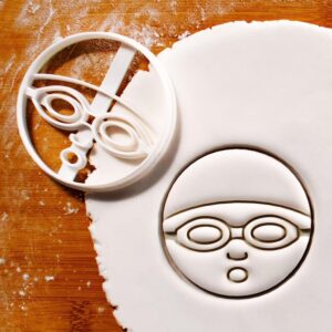 Swimmer Face Cookie Cutter for Water Sports and Swimming Competitions, Ideal Lifeguards, Water Polo, Triathlons, Swim Coaches, Swim Teams, and Aquatic-Themed Celebrations (ONLY SWIMMER FACE)