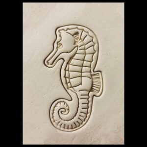 Seahorse Black Cookie Cookie Cutter for Ocean Themed Baking Beach Party Treats Summer Desserts and Underwater Celebration Cookies Nautical and Sea Life Inspired Baking Tool