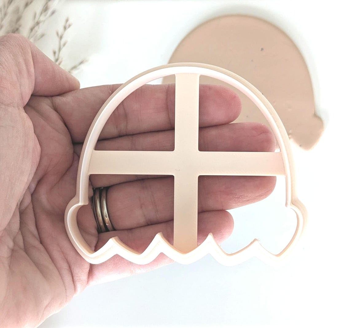 Rainbow Cookie Cutter for Valentine and Celebration Themes Large Cookie Clay Cutter for Polymer Clay Earrings Fondant Rainbow Cutter for Baking Crafts and Handmade Accessories - Image 2