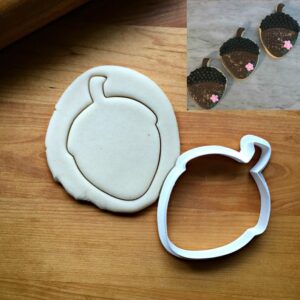 Acorn Cookie Cutter Cookie - Suitable Size - Made in India - Perfect for Fall, Thanksgiving, and Holiday Baking - Durable Cookie Cutter for Shaping Cookies, Fondant, and More
