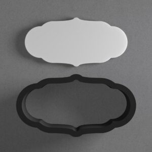 Simple Thin Plaque Shape Cookie Polymer Clay Cutter with Sharp Tapered Edge for Jewelry Making, Mini Stud Earrings, Pendant Sets, Earring Craft Tool, Cookie Cutter for Clay and Dough