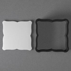 Square Plaque Polymer Clay Cutter Sharp Tapered Edge Earring Jewelry Making Tool for Mini Studs Pendants Cookie Cutter Craft Supplies Cookie India