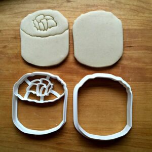 Cookie Set of 2 Sushi Roll Cookie Cutters, Suitable Size Sushi & Japanese Food Cookie Mold – Perfect for Sushi Lovers & Themed Parties – Made in India