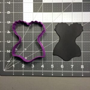 Bustier Cookie Cookie Cutter for Lingerie Theme Cookies Bachelorette Party Baking Bridal Shower Decorations DIY Fondant Crafts Fashion Events and Custom Gift Treat Creations India